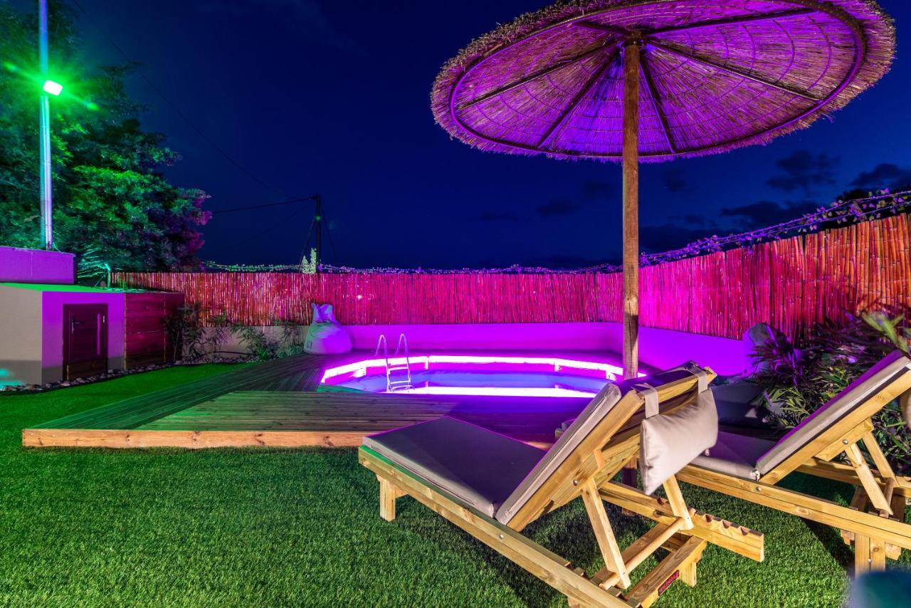 Gazi Cozy House With Pool Near Beach מראה חיצוני תמונה
